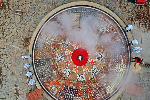 天下第一蒸笼开笼,天下第一蒸笼能蒸多少食物? 天下第一蒸笼开笼,天下第一蒸笼能蒸多少食物?