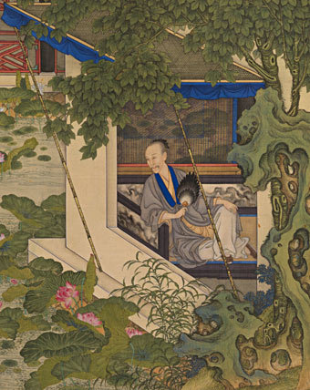 雍正行乐图动态版以及高清原版 雍正行乐图动态版以及高清原版