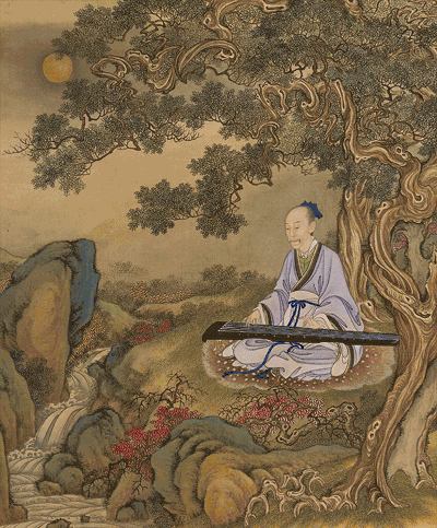 雍正行乐图动态版以及高清原版 雍正行乐图动态版以及高清原版