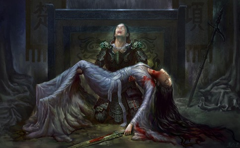 刘邦面对项羽提出的单挑时说了哪八个字?