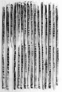 世界上最早的实物地图——秦国木板地图