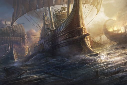 庞贝与海盗之间的较量,你撕我也撕 庞贝与海盗之间的较量,你撕我也撕