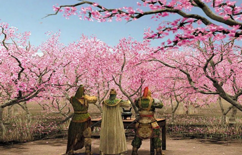 刘关张桃园三结义拜的是谁? 刘关张桃园三结义拜的是谁?