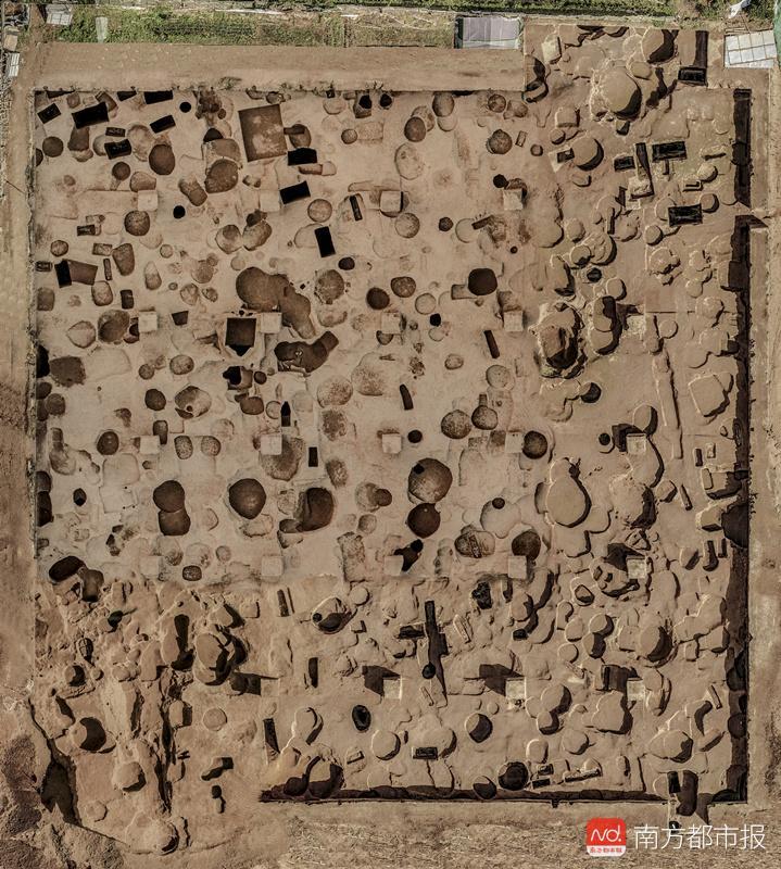 西安发掘马腾空遗址 惊现6层多朝代文物