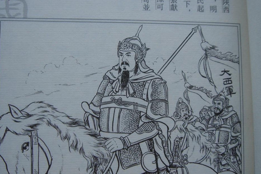 老僧让李定国勿带白马,李定国不听最后被白马害死