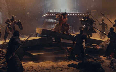 刘邦面对项羽提出的单挑时说了哪八个字?