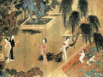 雍正行乐图动态版以及高清原版 雍正行乐图动态版以及高清原版