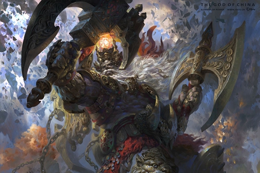 盘古开天辟地的斧头是怎么来的?