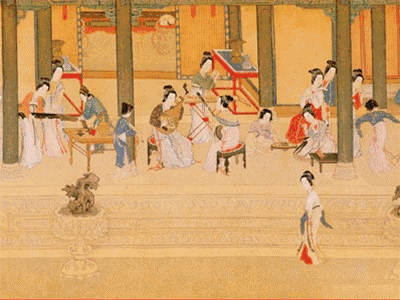 雍正行乐图动态版以及高清原版 雍正行乐图动态版以及高清原版