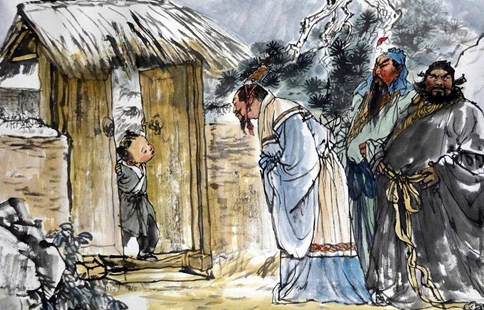 三顾茅庐之前诸葛亮知道刘备么?刘备自报家门却吃闭门羹