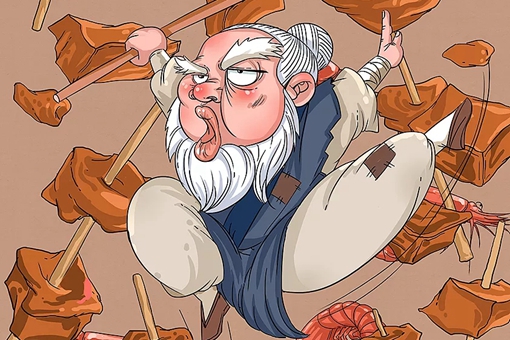 洪七公为什么只有九个手指?洪七公手指是怎么断的?