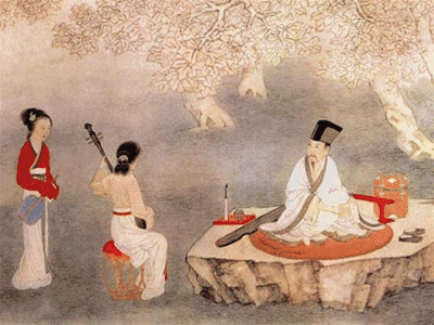 雍正行乐图动态版以及高清原版 雍正行乐图动态版以及高清原版