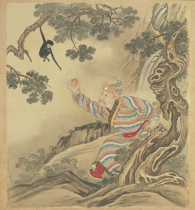 雍正行乐图动态版以及高清原版 雍正行乐图动态版以及高清原版