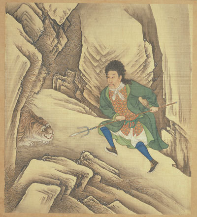 雍正行乐图动态版以及高清原版 雍正行乐图动态版以及高清原版