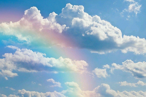 完整的彩虹是什么形状的?完整的彩虹形状图片