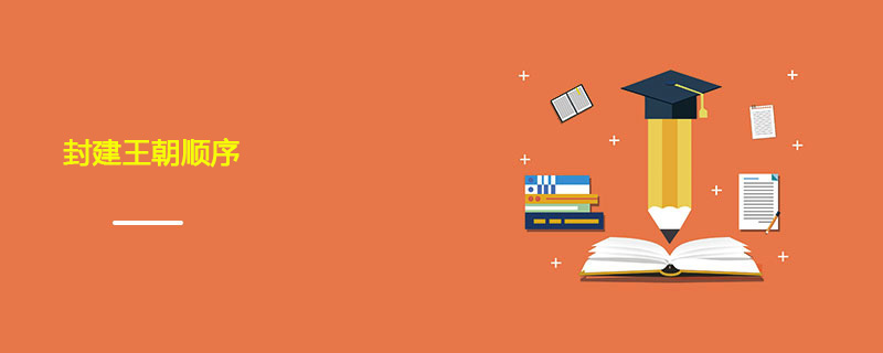 封建王朝顺序