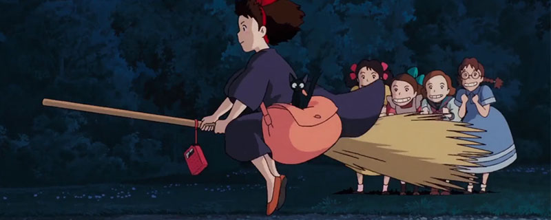 骑扫把的小魔女叫什么