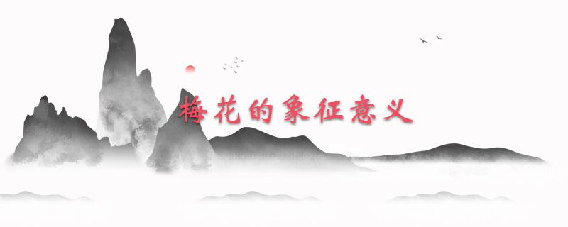 梅花的象征意义