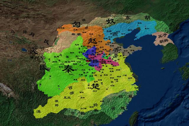 春秋战国时的楚国在现在的哪里