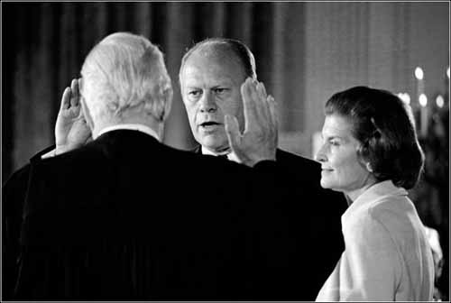 1974年8月9日 福特就任美国总统
