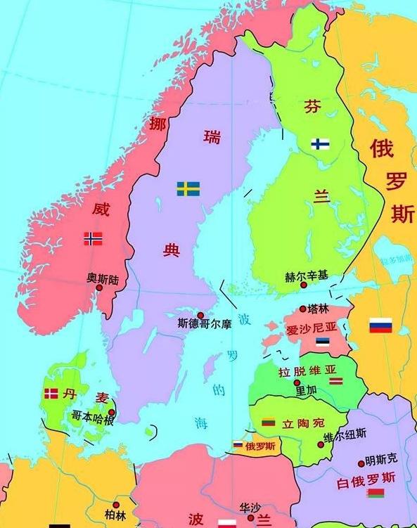 立陶宛在哪个洲，哪个位置