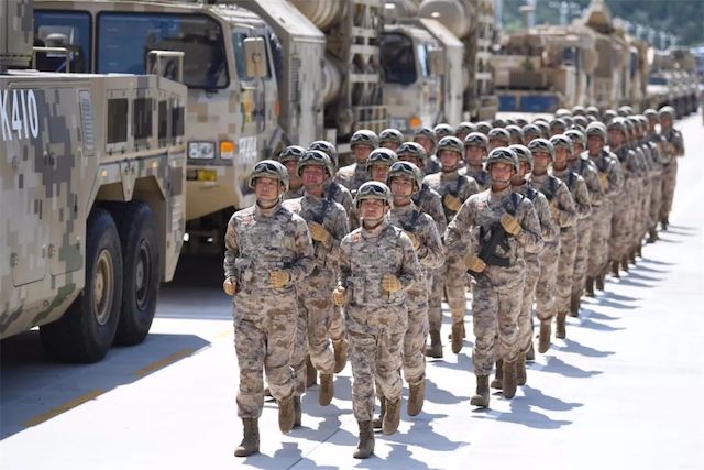 1986年9月11日 我国第一个野战集团军建成