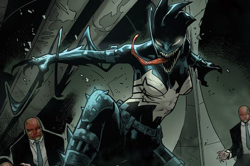 英文名:mania,狂躁通常被称为毒液之女,是从最原始的的毒液共生体克隆