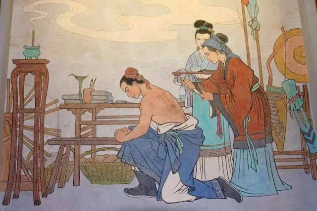 岳飞背上刺的是精忠报国还是尽忠报国