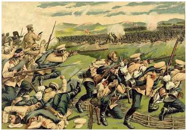 1905年9月5日 在中国土地上进行的日俄战争结束