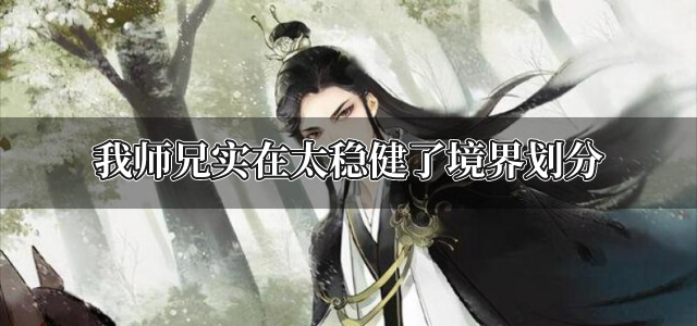 我师兄实在太稳健了境界划分