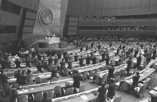 1995年10月22日 联合国庆祝成立50周年