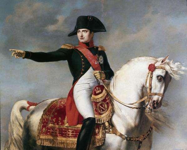拿破仑·波拿巴自我加冕，成为法国拿破仑一世
